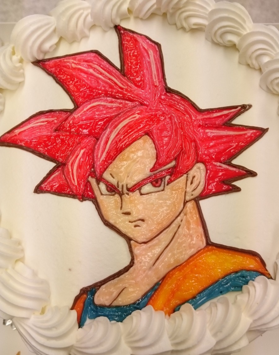 イラストケーキ ドラゴンボール パンとケーキの店 朝日堂